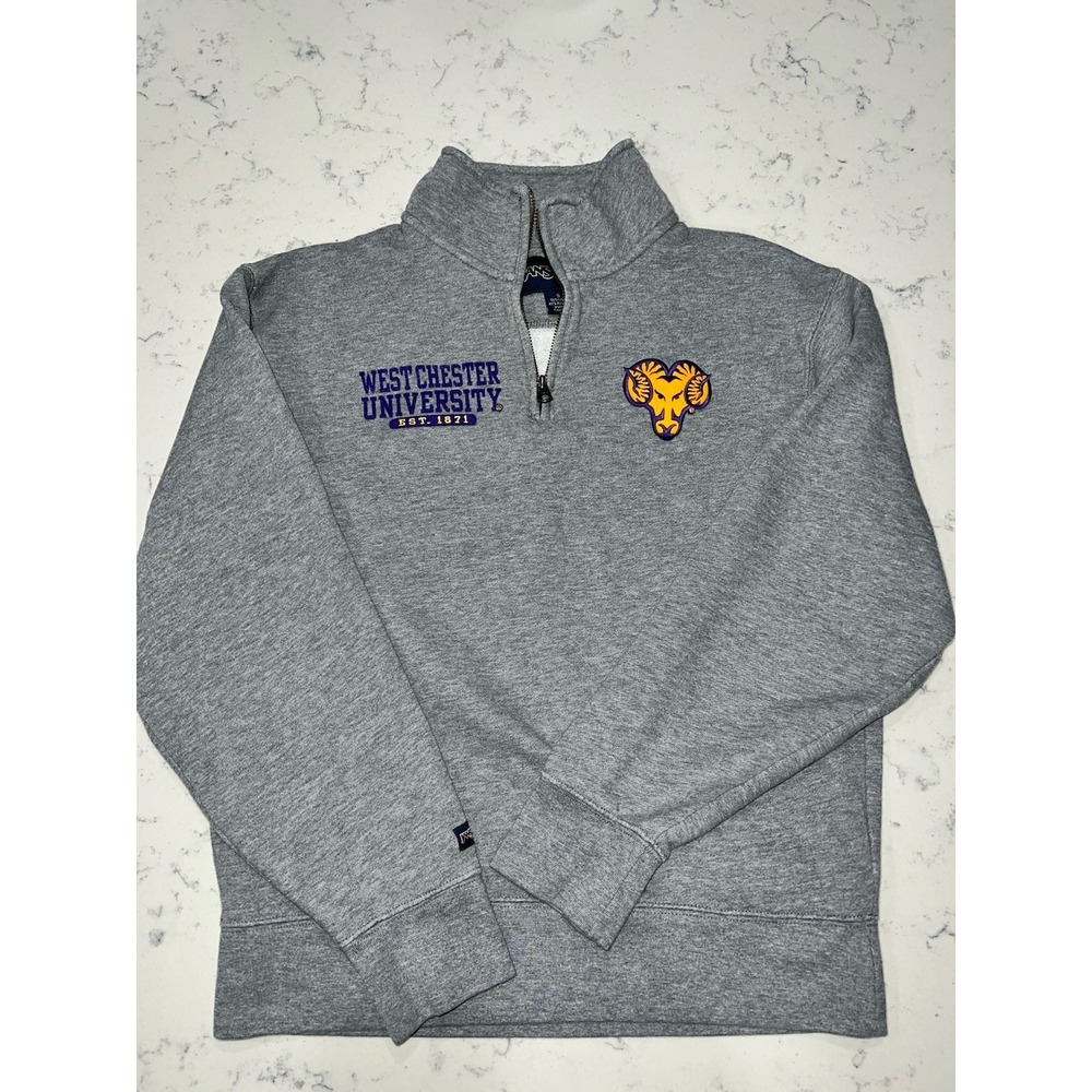 West Chester Rams Vintage Quarter Zip Size Small